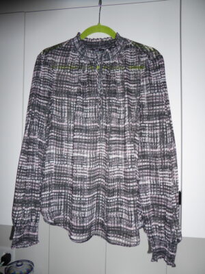 Gemusterte (multi-coloured) Damenbluse der Marke Zero. Gr. 40